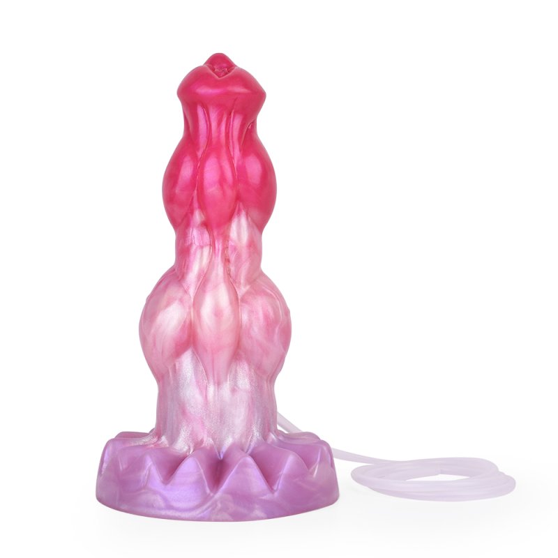 Ejaculating Peachy Colorful Realistic Dildo- 20