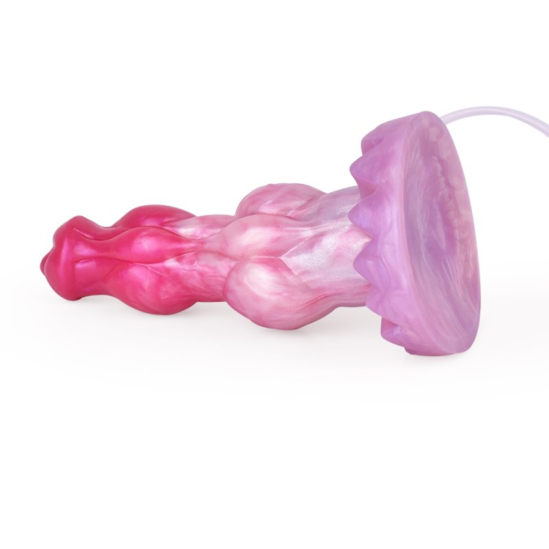 Ejaculating Peachy Colorful Realistic Dildo- 20