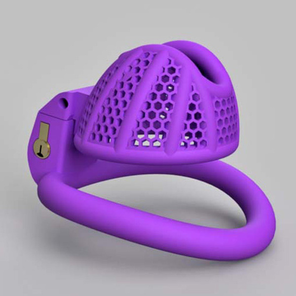 Honeycomb Mesh Lightweight Cock Cage - Mini