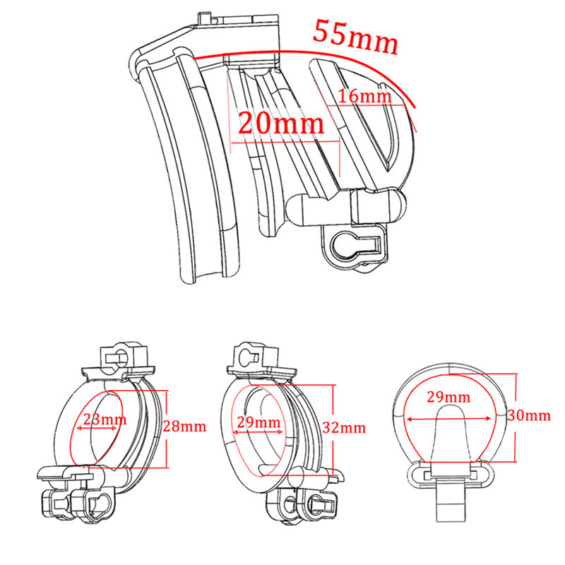 Ballsplitter Cock Cage