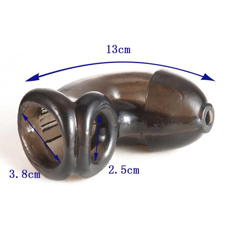 Soft Material Cock & Ball Chastity Cage