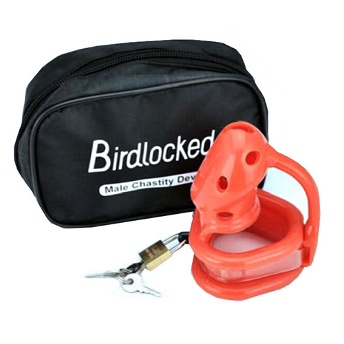 Birdlocked Pico MCD Male Chastity - Red