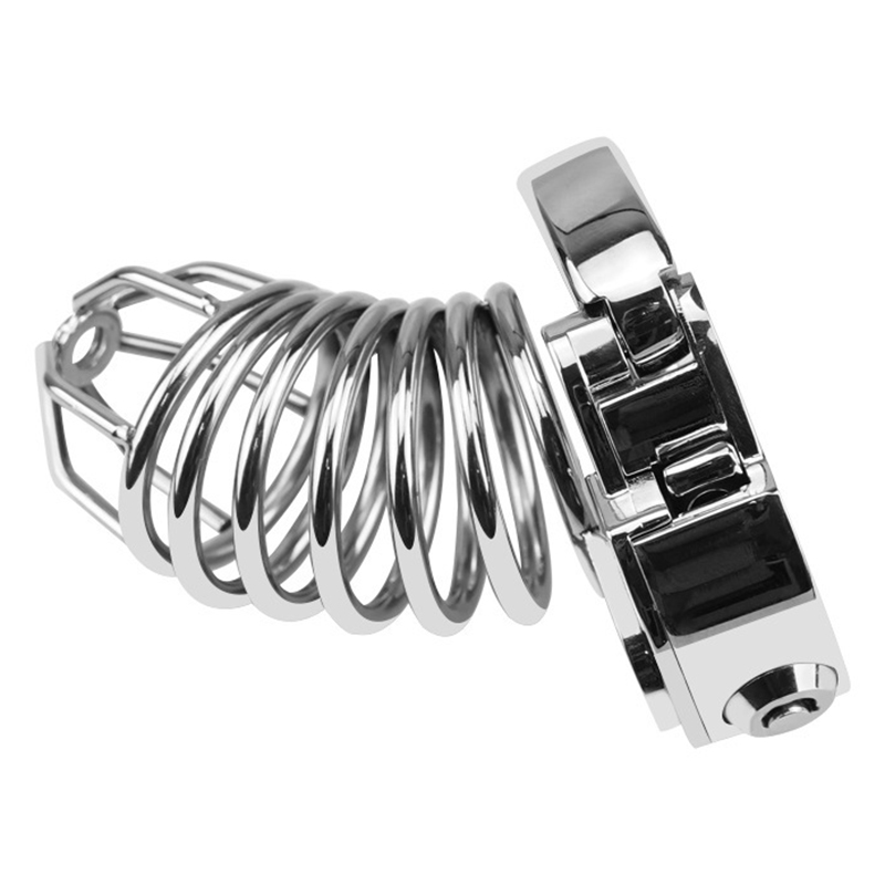 Male Chastity Bird Cage - Adjustable Ring