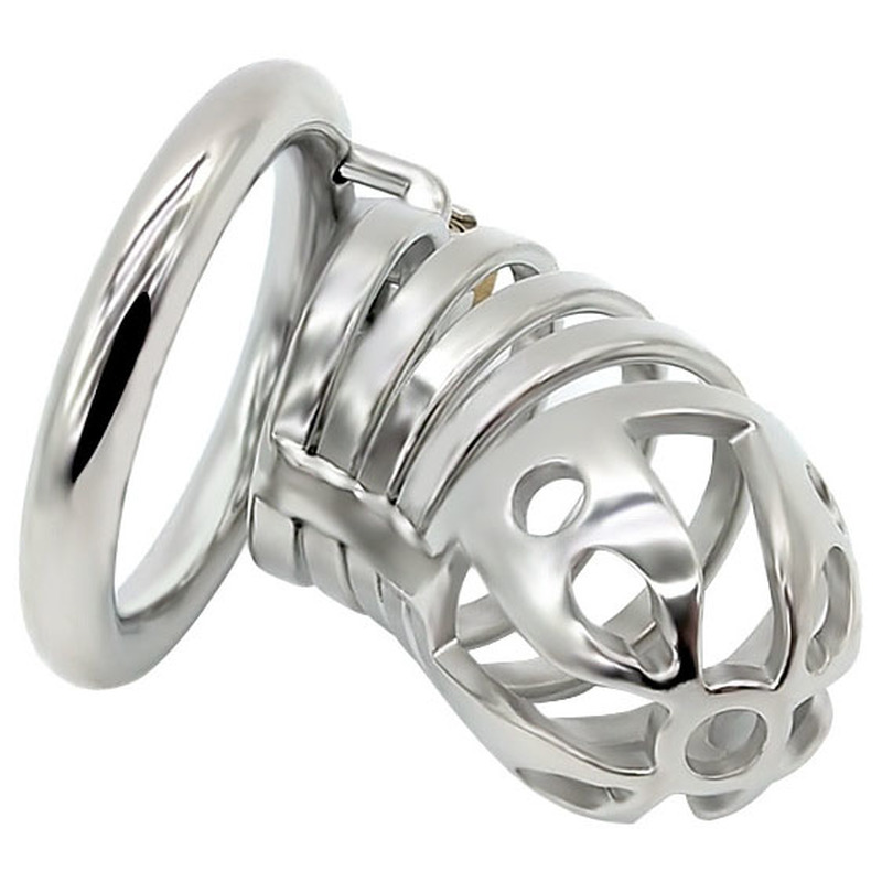 Captus Stainless Steel Locking Chastity Cage