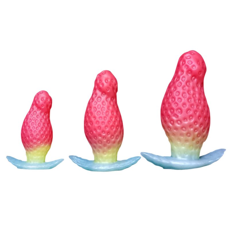 Strawberry Cute Silicone Butt Plug