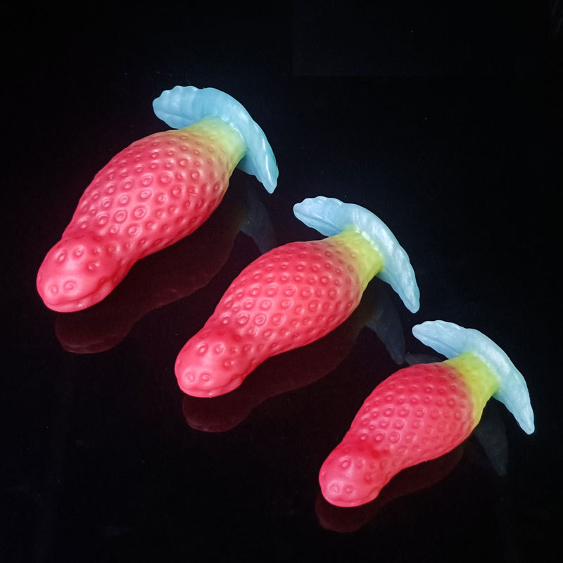 Strawberry Cute Silicone Butt Plug