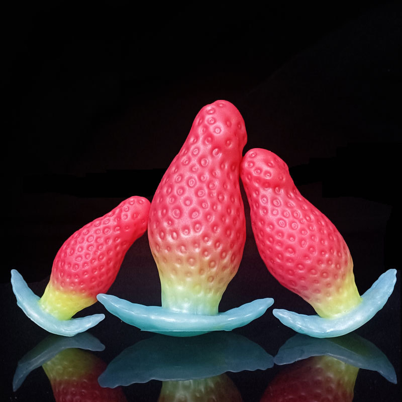 Strawberry Cute Silicone Butt Plug