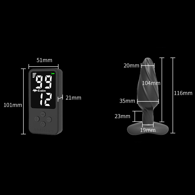 E-Stim Electric Shock Anal Plug