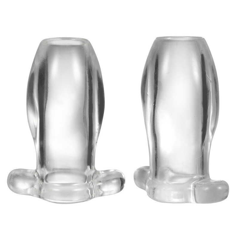 Clear Hollow Butt Plug