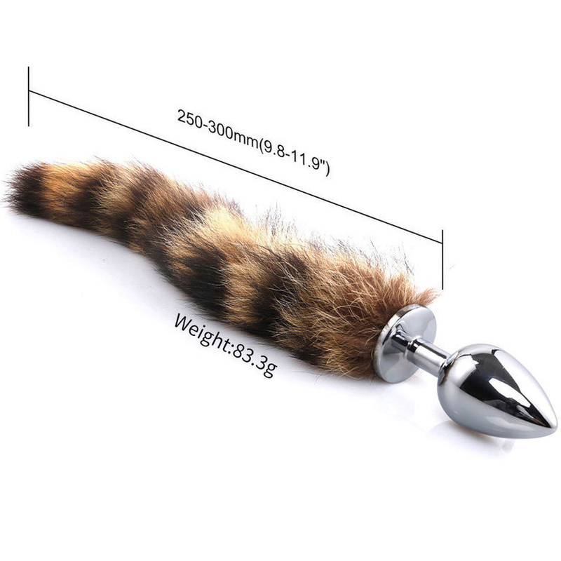 Fox Tail Fetish Plug Anal Butt