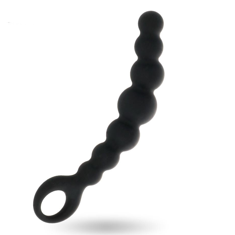 Butt Plug Anal Beads with Safe Pull Ring