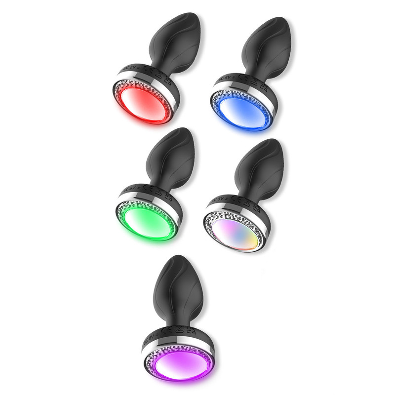 Colorful Dream Luminous Anal Plug