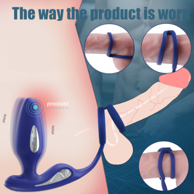 Lava Male Prostate Vibrator - wireless remote control