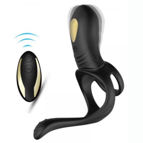 Tail Vibration Cock Ring - wireless remote control