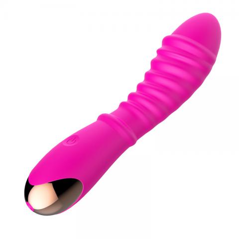 Thread Silicone Dildo Vibrator