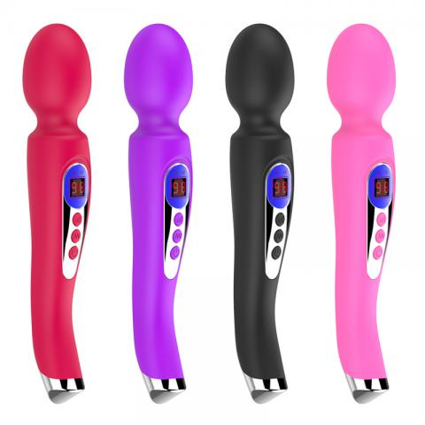 Dazzle LCD Wand Vibrator