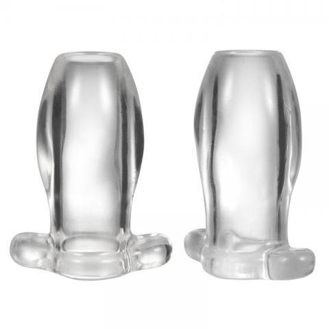 Clear Hollow Butt Plug