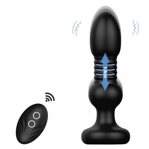 Stretching Vibrating Plug