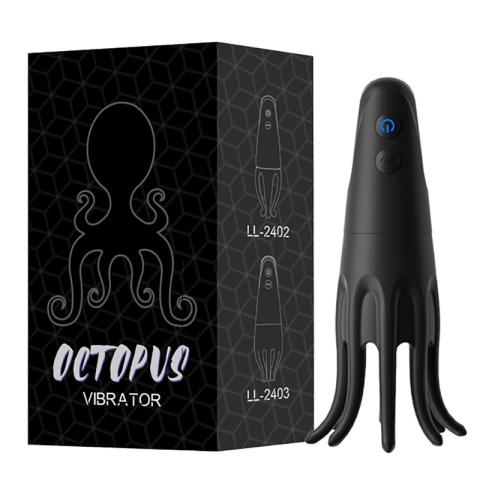 Electric Shock Octopus Glans Training Tool